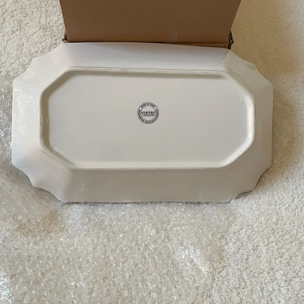 VIETRI Uccello Blu Oval Bowl *New in Box* - Picture 7 of 10